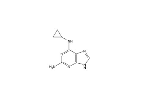 Abacavir cyclopropyl diamino purine