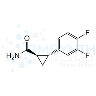 (1R,2R)-2-(3,4-Difluorophenyl)cyclopropanecarboxamide