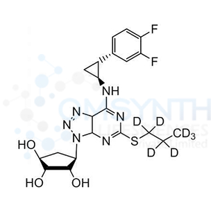 Desethoxyhydroxy Ticagrelor-d7