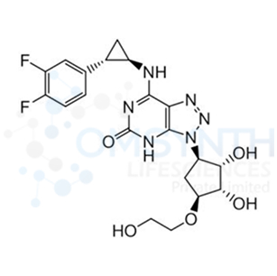5-Desthiopropyl-5-hydroxy-ticagrelor