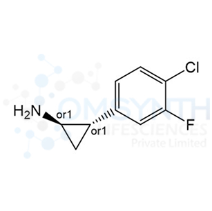 rel-(1R,2S)-2-(4-Chloro-3-fluorophenyl)cyclopropan-1-amine
