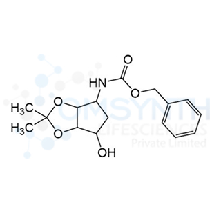 Benzyl (6-hydroxy-2,2-dimethyltetrahydro-4H-cyclopenta[d][1,3]dioxol-4-yl)carbamate
