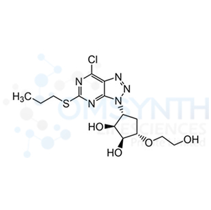 (1S,2S,3R,5S)-3-(7-Chloro-5-(propylthio)-3H-[1,2,3]triazolo[4,5-d]pyrimidin-3-yl)-5-(2-hydroxyethoxy)cyclopentane-1,2-diol
