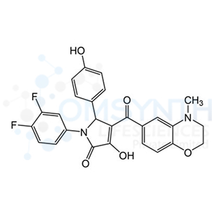 1-(3,4-Difluorophenyl)-3-hydroxy-5-(4-hydroxyphenyl)-4-(4-methyl-3,4-dihydro-2H-benzo[b][1,4]oxazine-6-carbonyl)-1,5-dihydro-2H-pyrrol-2-one