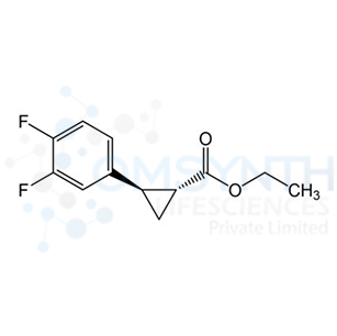 rel-Ethyl (1R,2R)-2-(3,4-difluorophenyl)cyclopropane-1-carboxylate