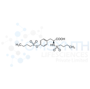 (S)-2-(Butylsulfonamido)-3-(4-((butylsulfonyl)oxy)phenyl)propanoic Acid