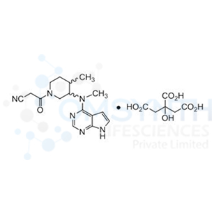 3-(4-Methyl-3-(methyl(7H-pyrrolo[2,3-d]pyrimidin-4-yl)amino)piperidin-1-yl)-3-oxopropanenitrile 2-hydroxypropane-1,2,3-tricarboxylate