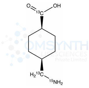 cis-Tranexamic Acid-13C2,15N
