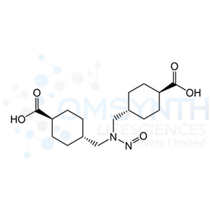 (1R,1'R,4r,4'r)-4,4'-((Nitrosoazanediyl)bis(methylene))bis(cyclohexane-1-carboxylic Acid)