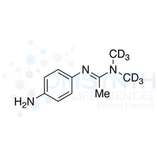N'-(4-Aminophenyl)-N,N-dimethylacetamidine-d6