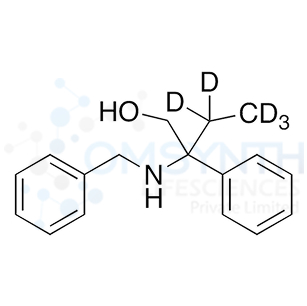 2-Benzylamino-2-phenylbutanol-d5