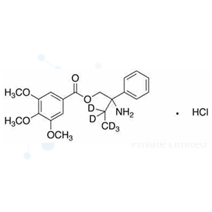 N,N-Didesmethyl Trimebutine-d5 Hydrochloride