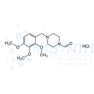4-(2,3,4-Trimethoxybenzyl)-1-piperazinecarboxaldehyde hydrochloride