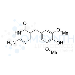 2-Amino-5-(4-hydroxy-3,5- dimethoxybenzyl)pyrimidin-4-ol