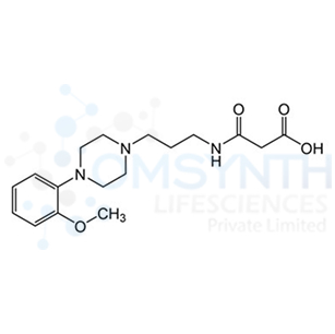 3-((3-(4-(2-Methoxyphenyl)piperazin-1-yl)propyl)amino)-3-oxopropanoic Acid