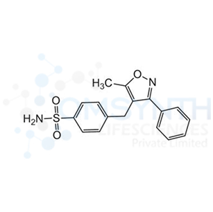 3-Phenyl-4-(4-aminosulfonylbenzyl)-5-methylisoxazole