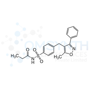 N-((4-((5-Methyl-3-phenylisoxazol-4-yl)methyl)phenyl)sulfonyl)propionamide
