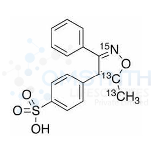 Valdecoxib Sulfonic Acid-13C2,15N