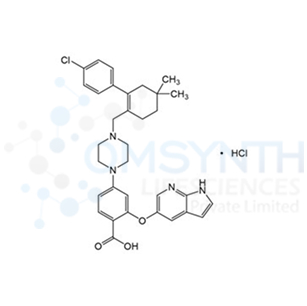 2-((1H-Pyrrolo[2,3-b]pyridin-5-yl)oxy)-4-(4-((4'-chloro-5,5-dimethyl-3,4,5,6-tetrahydro-[1,1'-biphenyl]-2-yl)methyl)piperazin-1-yl)benzoic Acid Hydrochloride