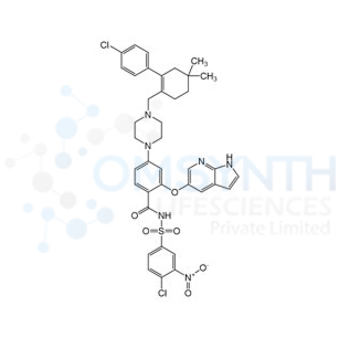 2-((1H-Pyrrolo[2,3-b]pyridin-5-yl)oxy)-N-((4-chloro-3-nitrophenyl)sulfonyl)-4-(4-((4'-chloro-5,5-dimethyl-3,4,5,6-tetrahydro-[1,1'-biphenyl]-2-yl)methyl)piperazin-1-yl)benzamide