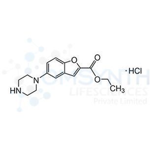 5-(1-Piperazinyl)-2-Benzofurancarboxylic acid ethyl ester Monohydrochloride