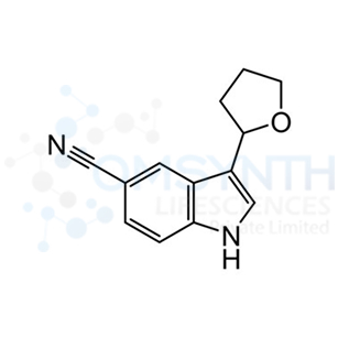 1H-Indole-5-carbonitrile, 3-(tetrahydro-2-furanyl)-