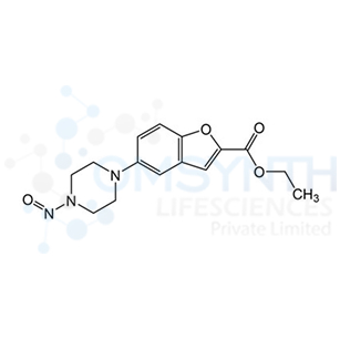 Ethyl 5-(4-nitrosopiperazin-1-yl)benzofuran-2-carboxylate