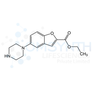 Ethyl 5-(piperazin-1-yl)benzofuran-2-carboxylate