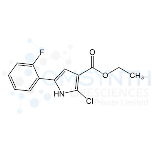 Ethyl 2-chloro-5-(2-fluorophenyl)-1H-pyrrole-3-carboxylate