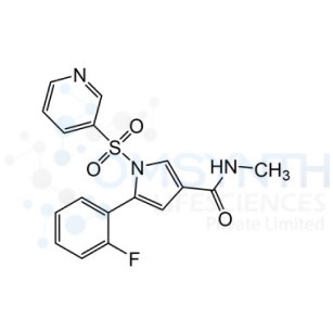 5-(2-Fluorophenyl)-N-methyl-1-(pyridin-3-ylsulfonyl)-1H-pyrrole-3-carboxamide