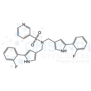 N,N-Bis((5-(2-fluorophenyl)-1H-pyrrol-3-yl)methyl)pyridine-3-sulfonamide