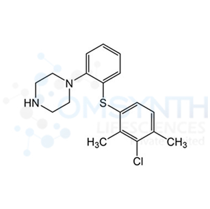 1-(2-((3-Chloro-2,4-dimethylphenyl)thio)phenyl)piperazine