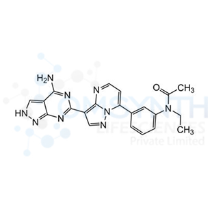 N-(3-(3-(4-Amino-2H-pyrazolo[3,4-d]pyrimidin-6-yl)pyrazolo[1,5-a]pyrimidin-7-yl)phenyl)-N-ethylacetamide