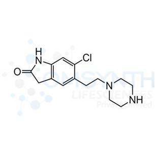 6-Chloro-5-(2-(piperazin-1-yl)ethyl)indolin-2-one