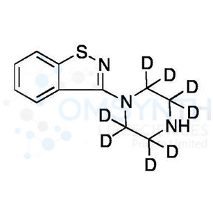 3-(1-Piperazinyl-d8)-1,2-benzisothiazole