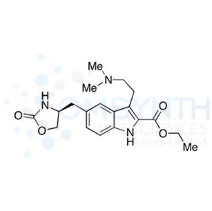 (S)-Ethyl 3-[2-(dimethylamino)ethyl]-5-[(2-oxooxazolidin-4-yl)methyl]-1H-indole-2-carboxylate