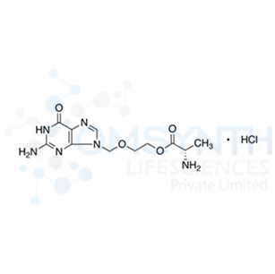 9-[[2-(?-L-Alanyloxy)ethoxy]methyl]guanine Hydrochloride