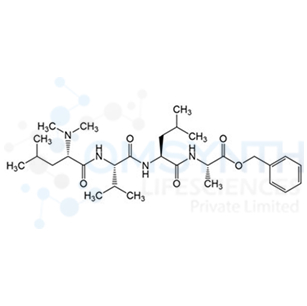 Benzyl N-methyl-N-methyl-L-leucyl-L-valyl-L-leucyl-L-alaninate