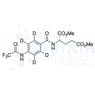 N-[4-[(Trifluoroacetyl)amino]benzoyl-d4]-L-glutamic Acid Dimethyl Ester