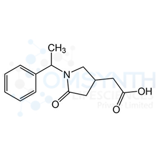 2-(5-Oxo-1-(1-phenylethyl)pyrrolidin-3-yl)acetic Acid