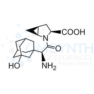 (1S,3S,5S)-2-((S)-2-amino-2-((1r,3R,5R,7S)-3-hydroxyadamantan-1-yl)acetyl)-2-azabicyclo[3.1.0]hexane-3-carboxylic Acid