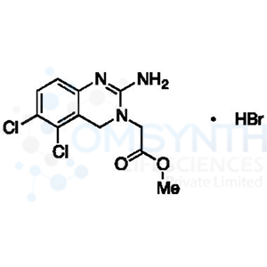 2-Amino-5,6-dichloro-3(4H)-quinazolineacetic Acid Methyl Ester Monohydrobromide