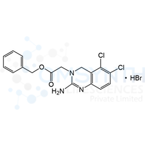 2-Amino-5,6-dichloro-3(4H)-quinazoline Acetic Acid Benzyl Ester Hydrobromide