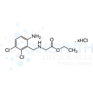 Ethyl-2-(6-amino-2,3-dichlorobenzylamino)acetate Hydrochloride