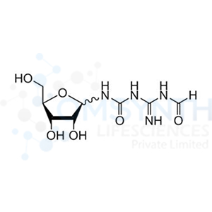 N-ForMyl-D-ribofuranosyl-3-guanylurea (A/B-Mixture)