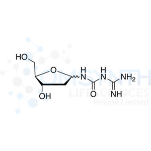D-2'-Deoxyribofuranosyl-3-guanylurea (α/β	-Mixture)