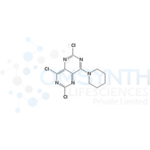 2,4,6-Trichloro-8-(piperidin-1-yl)-pyrimido[5,4-d]pyrimidine