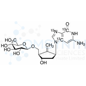 Entecavir-13C2,15N 3''-O-β-D-Glucuronide