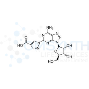 1-(6-Amino-9-((2S,3R,4S,5R)-3,4-dihydroxy-5-(hydroxymethyl)tetrahydrofuran-2-yl)-9H-purin-2-yl)-N,N-dimethyl-1H-pyrazole-4-carboxamide