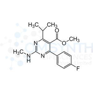 Methyl 4-(4-Fluorophenyl)-6-isopropyl-2-(methylamino)pyrimidine-5-carboxylate